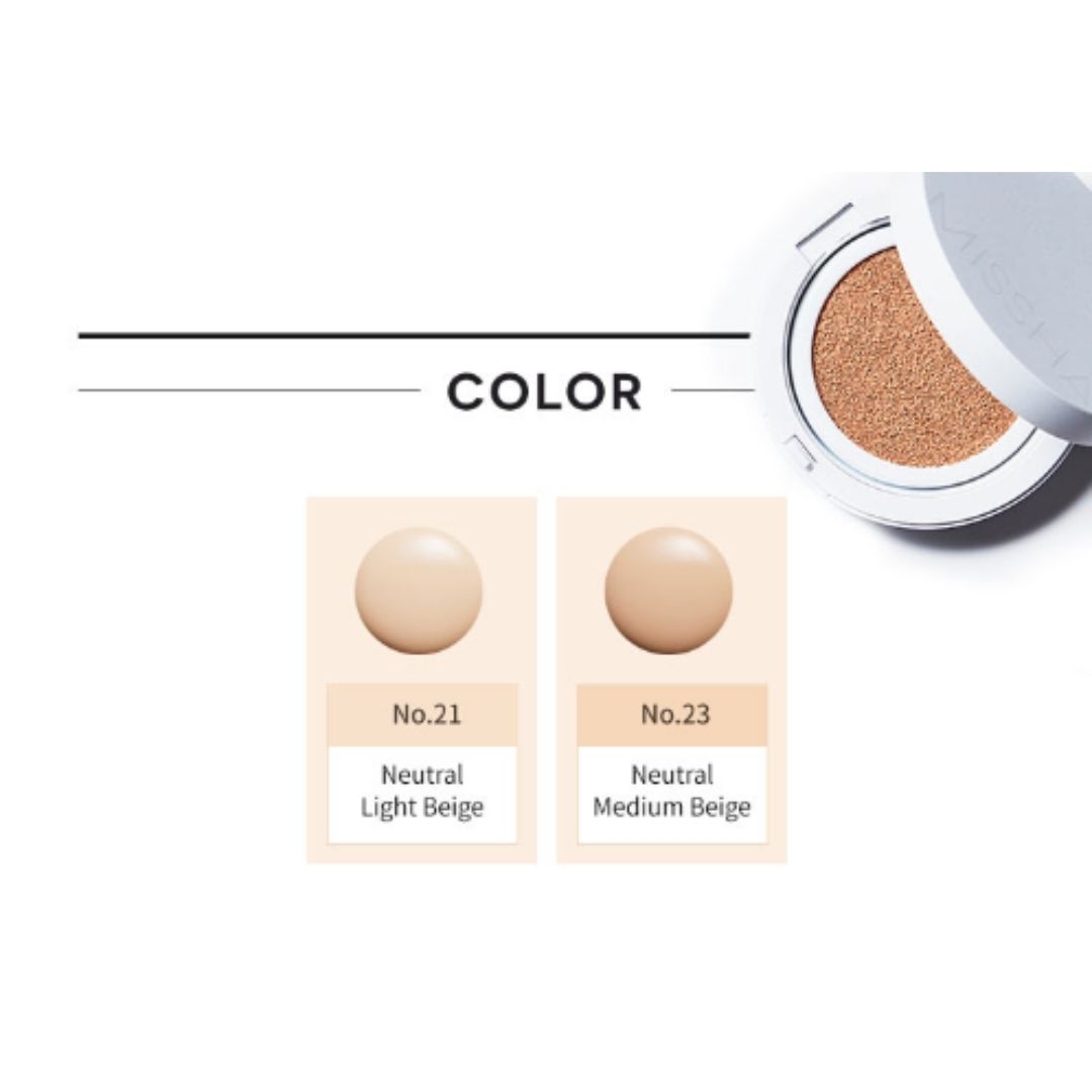 Missha | 魔幻無瑕持久氣墊粉底 No.21 SPF50+/PA+++ 15g #21 粉盒 (平行進口) A146