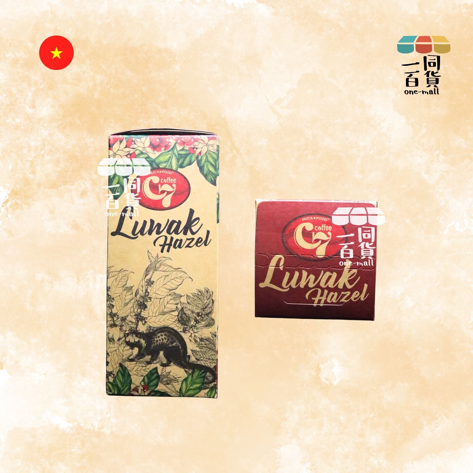 Huca Food Coffee | Huca Food Coffee 麝香貓榛果咖啡 貓屎榛果咖啡 配咖啡濾杯 350g [啡](平行進口) F8-2