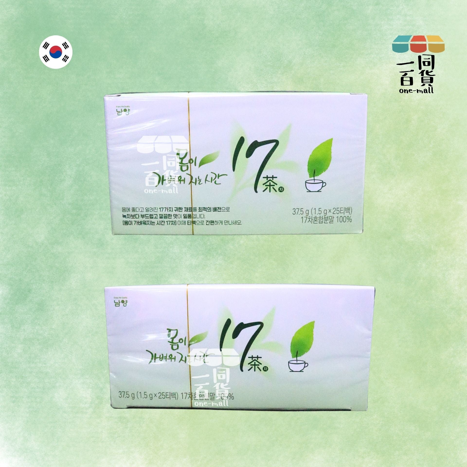 南洋 | 南陽FRENCH油切纖體健康17茶 25包 [綠](平行進口) F1-3