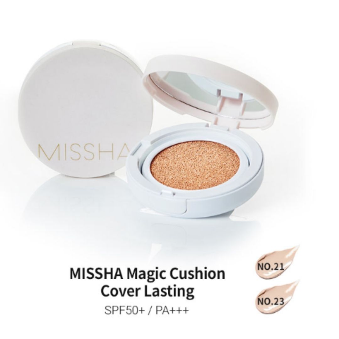 Missha | 魔幻無瑕持久氣墊粉底 No.21 SPF50+/PA+++ 15g #21 粉盒 (平行進口) A146