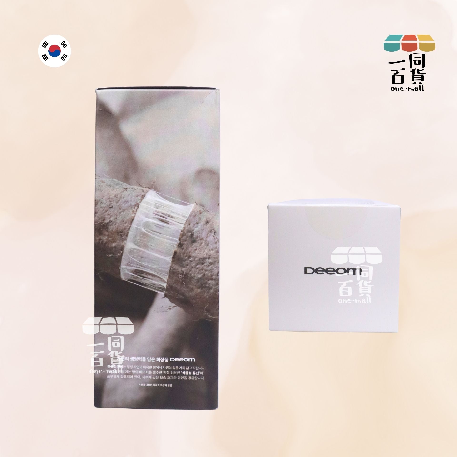 Deeom | 山藥爽膚水 300ml [米色](平行進口) A642